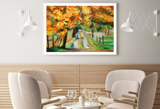 Colorful Forest Oil Painting Home Decor Premium Quality Poster Print Choose Your Sizes