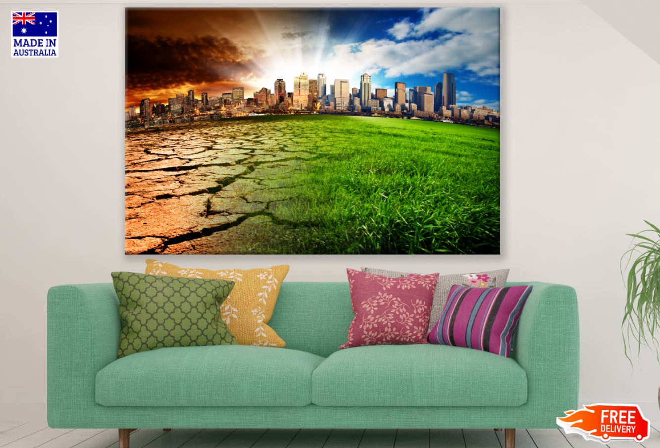 City Climate Change Photograph Print 100% Australian Made