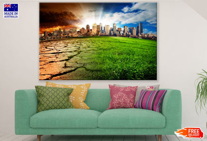 City Climate Change Photograph Print 100% Australian Made