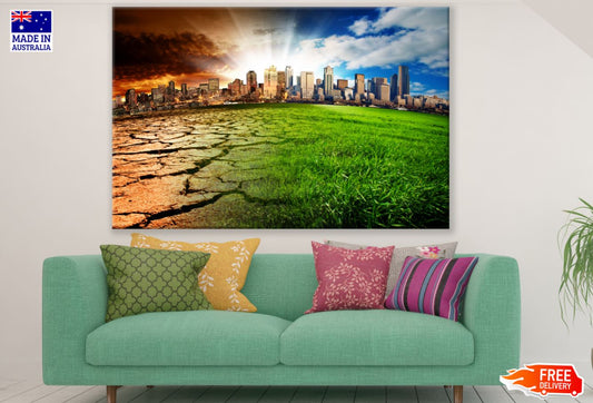 City Climate Change Photograph Print 100% Australian Made