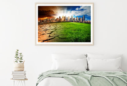 City Climate Change Photograph Home Decor Premium Quality Poster Print Choose Your Sizes