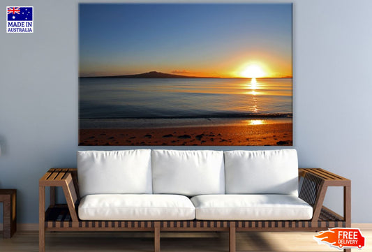 Sea Sunset Scenery Photograph Print 100% Australian Made