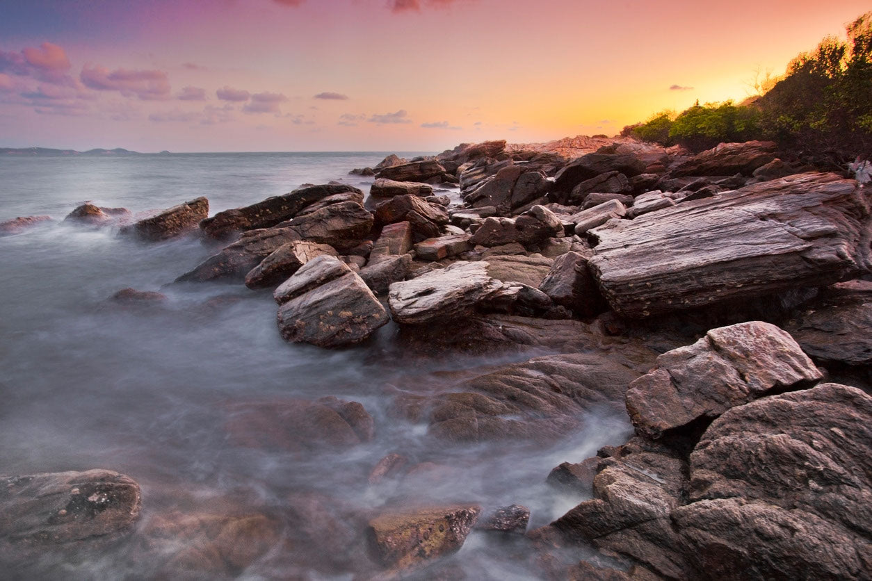 Sea Sunset Scenery Photograph Print 100% Australian Made