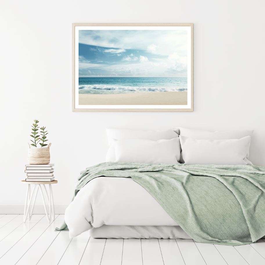 Stunning Sea Scenery Photograph Home Decor Premium Quality Poster Print Choose Your Sizes