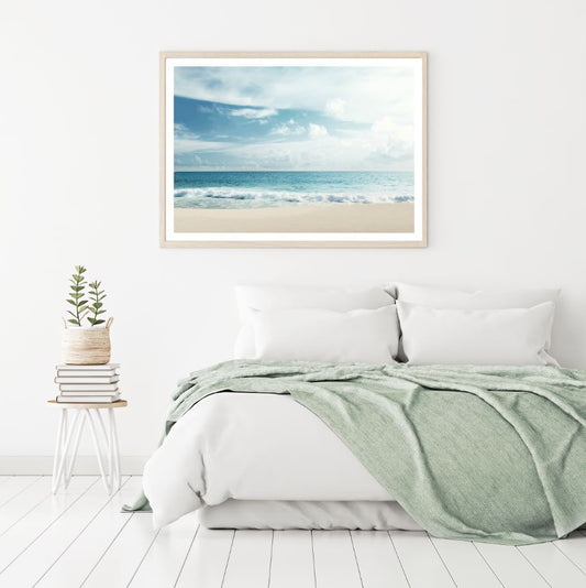 Stunning Sea Scenery Photograph Home Decor Premium Quality Poster Print Choose Your Sizes