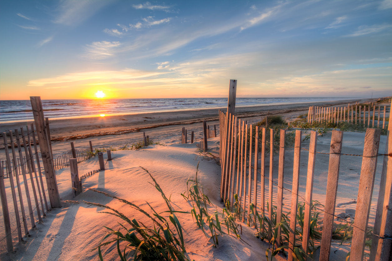 Sea Sunset Scenery Photograph Home Decor Premium Quality Poster Print Choose Your Sizes