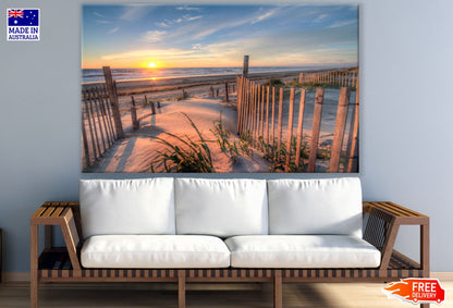 Sea Sunset Scenery Photograph Print 100% Australian Made