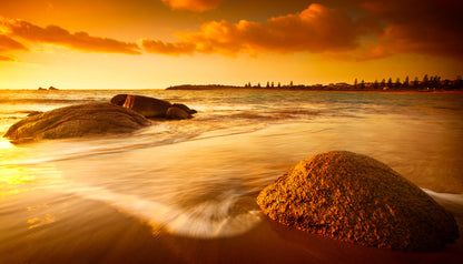 Sea Sunset Scenery Photograph Print 100% Australian Made