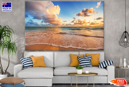 Sea Sunset Scenery Photograph Print 100% Australian Made