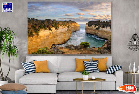 Sea & Cliff Scenery Photograph Print 100% Australian Made