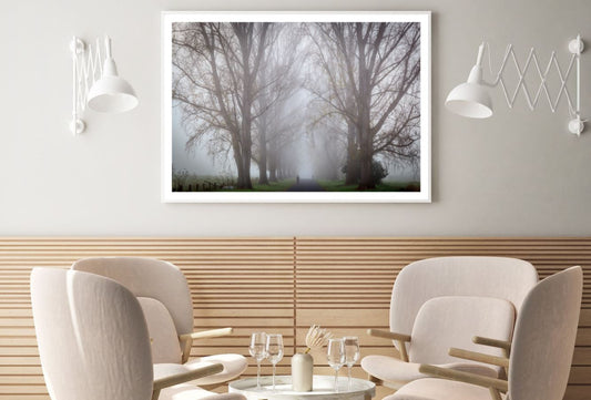 Misty Forest Scenery Photograph Home Decor Premium Quality Poster Print Choose Your Sizes