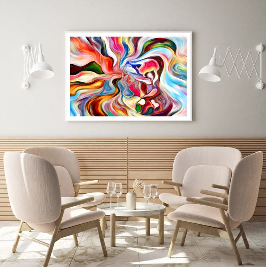 Colorful Abstract Fractal Design Home Decor Premium Quality Poster Print Choose Your Sizes
