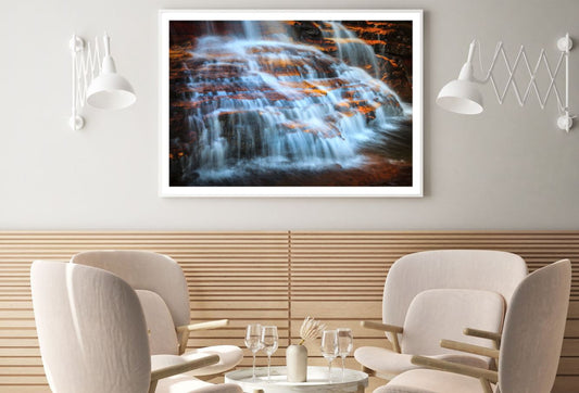 Stunning Waterfall Scenery View Home Decor Premium Quality Poster Print Choose Your Sizes