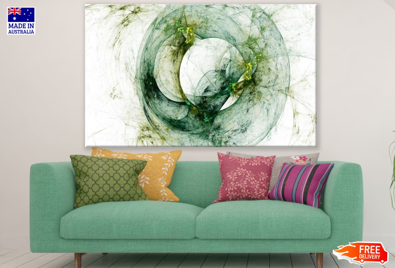 Colorful Abstract Fractal Design Print 100% Australian Made