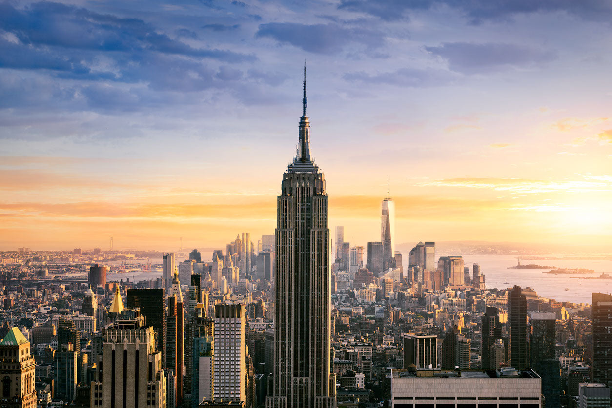 City Sky View Photograph Home Decor Premium Quality Poster Print Choose Your Sizes
