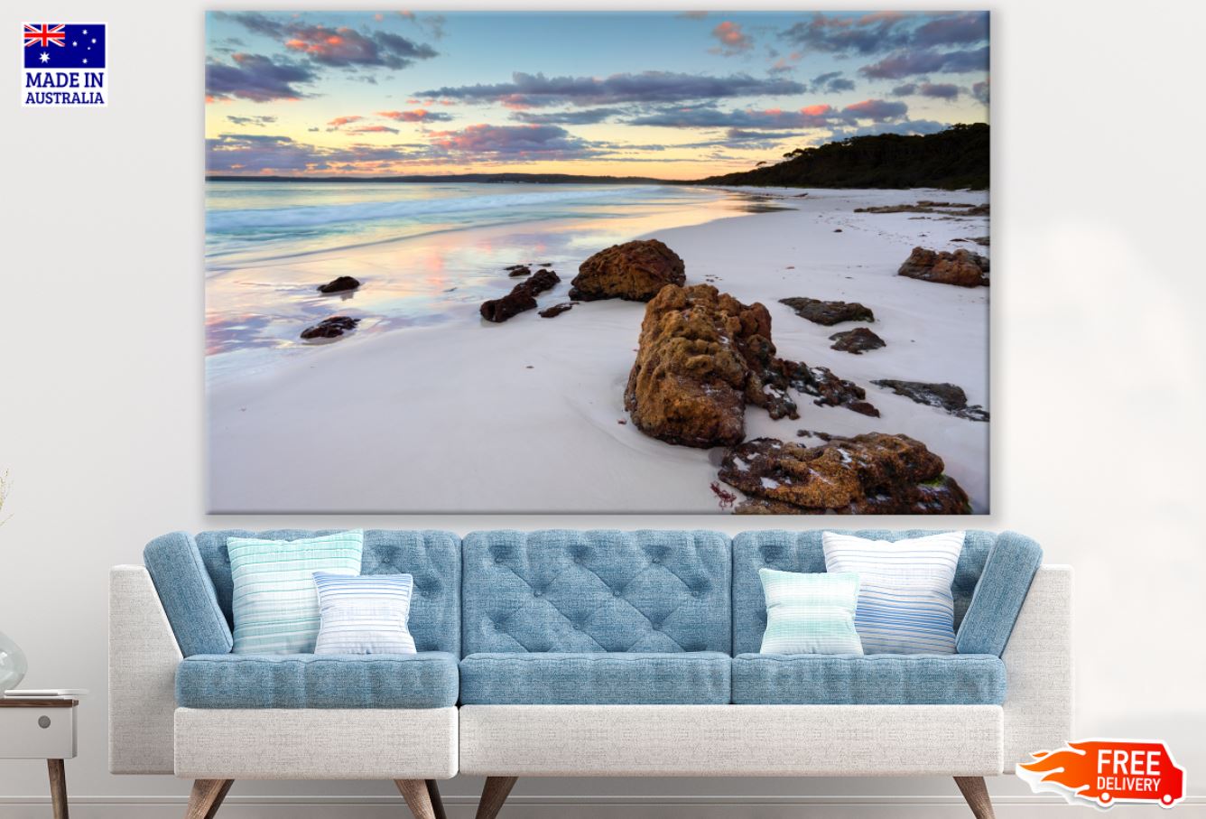 Sea Sunset Scenery Photograph Print 100% Australian Made