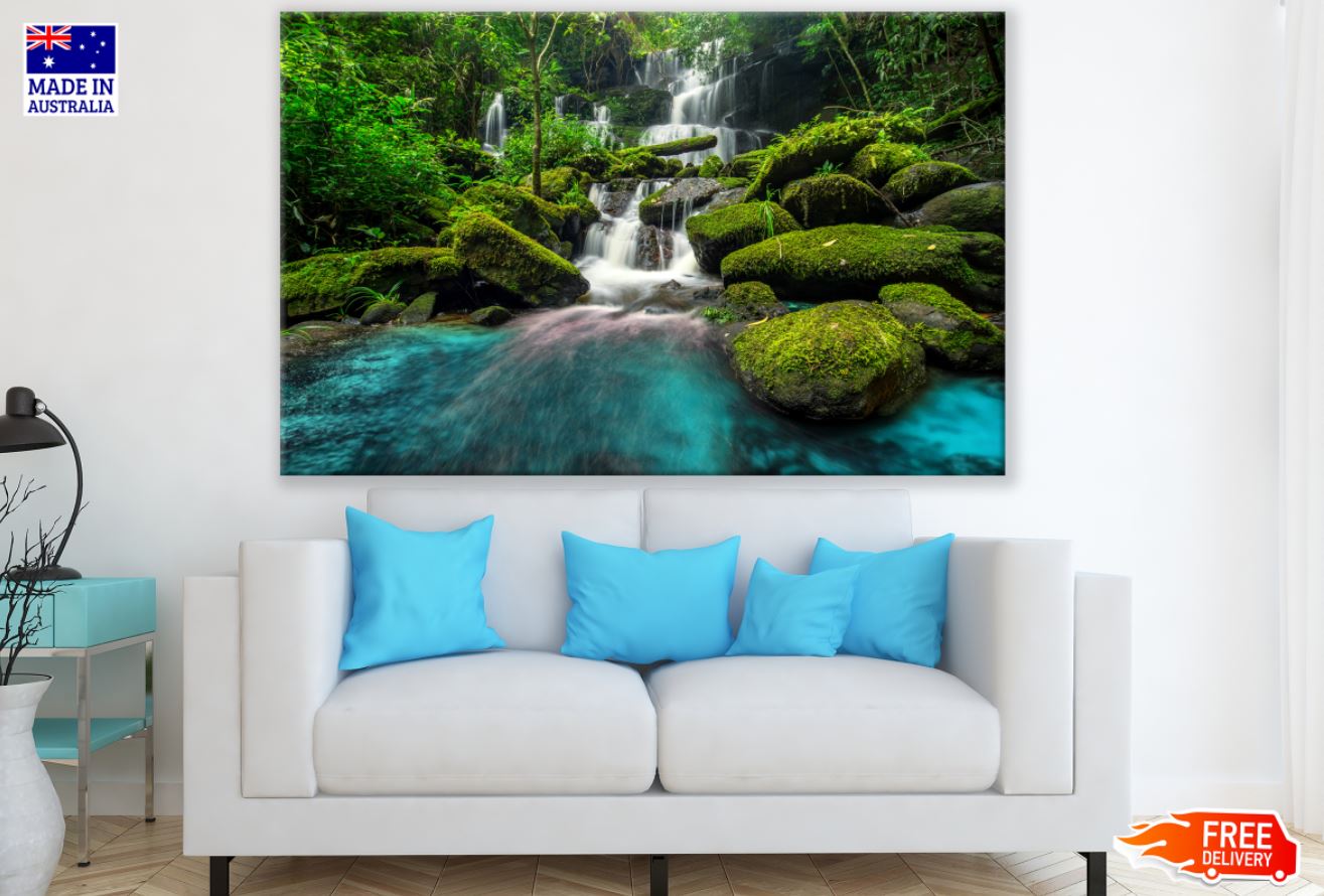 Waterfall Scenery Photograph Print 100% Australian Made