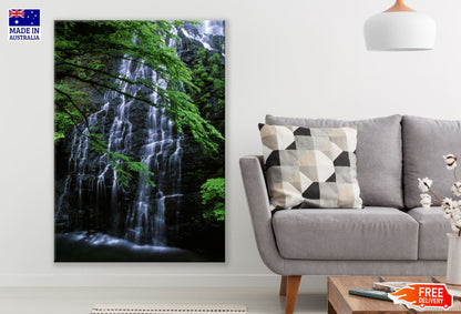 Waterfall in Forest Photograph Print 100% Australian Made