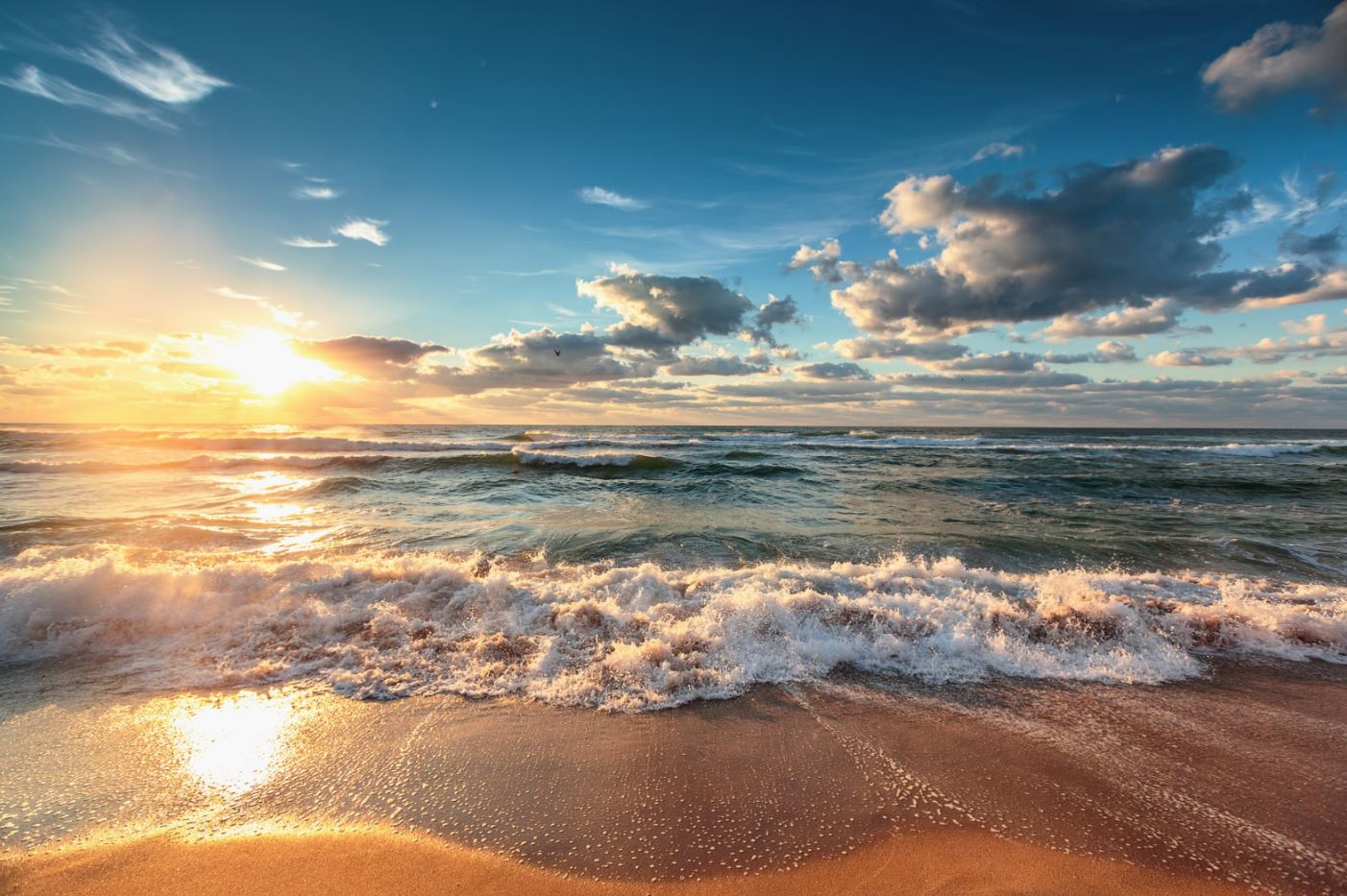Sea Sunset Scenery Photograph Print 100% Australian Made