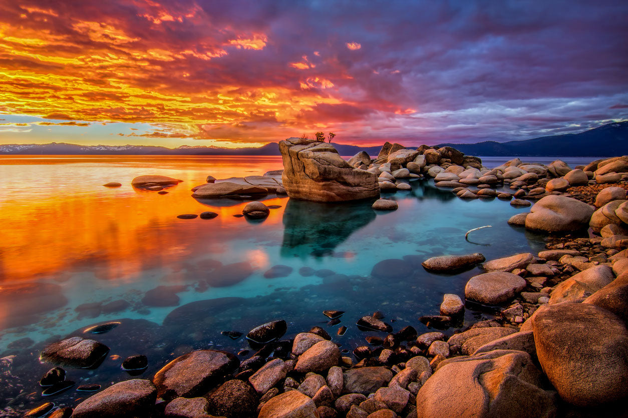 Sea Sunset Scenery Photograph Print 100% Australian Made