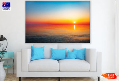 Sea Sunset Scenery Photograph Print 100% Australian Made