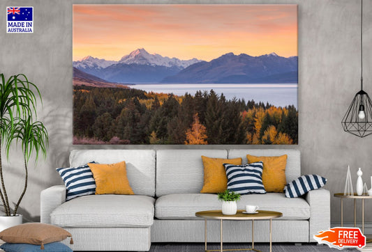 Lake Mountain & Forest Photograph Print 100% Australian Made