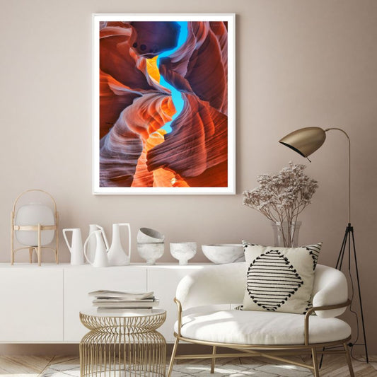 Colorful Abstract Fractal Design Home Decor Premium Quality Poster Print Choose Your Sizes