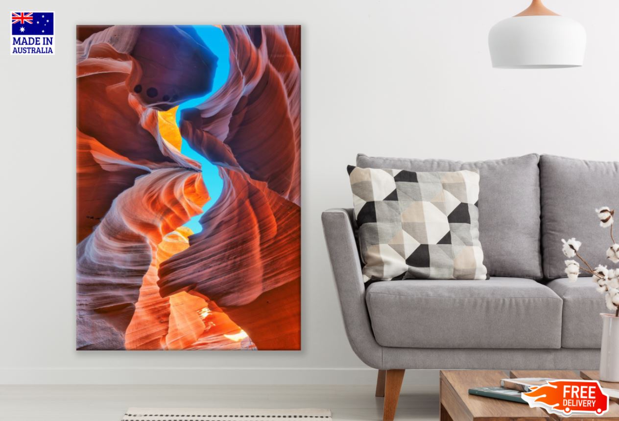 Colorful Abstract Fractal Design Print 100% Australian Made