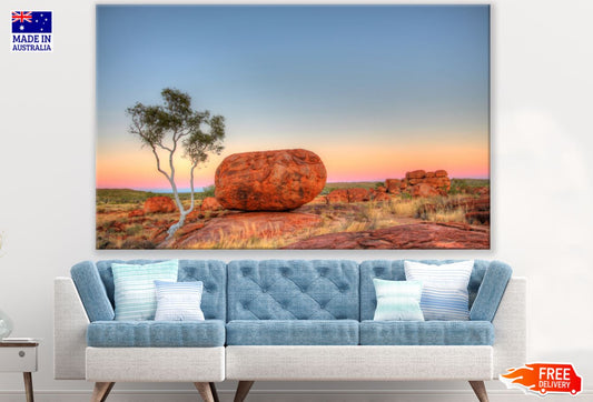 Mountain Sunset Scenery View Print 100% Australian Made