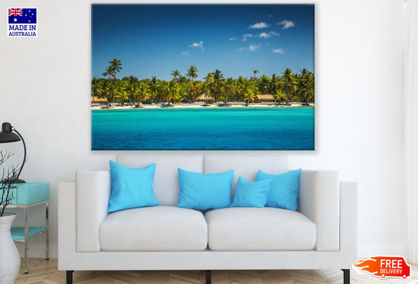 Sea & Forest View Photograph Paint Print 100% Australian Made