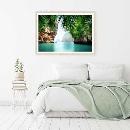 Sea & Islands Scenery Photograph Home Decor Premium Quality Poster Print Choose Your Sizes
