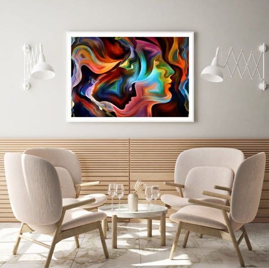 Colorful Abstract Fractal Design Home Decor Premium Quality Poster Print Choose Your Sizes