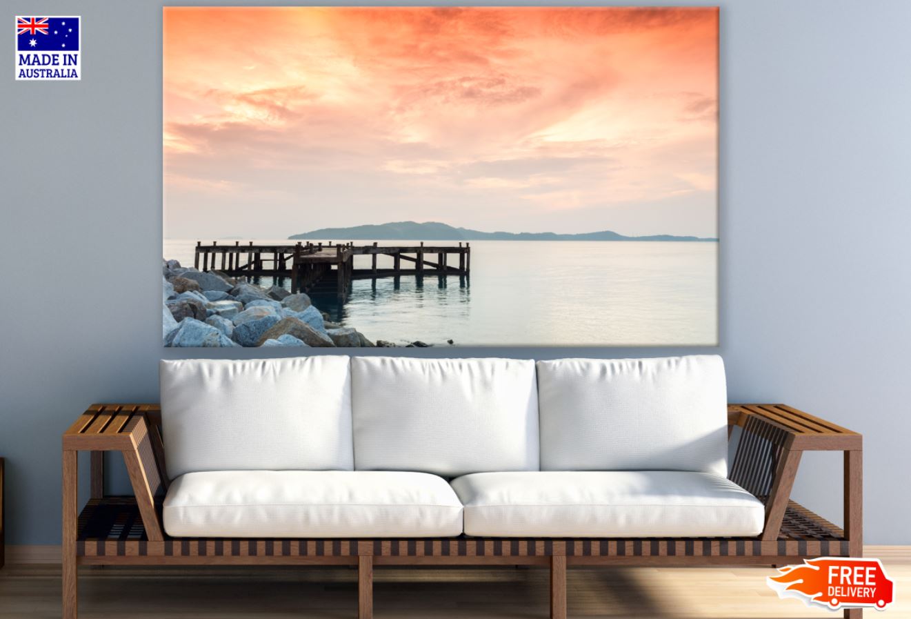 Sea Sunset Scenery Photograph Print 100% Australian Made