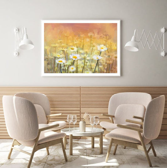 Colorful Flowers Watercolor Paint Home Decor Premium Quality Poster Print Choose Your Sizes