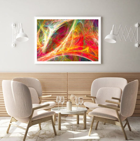 Colorful Abstract Fractal Design Home Decor Premium Quality Poster Print Choose Your Sizes