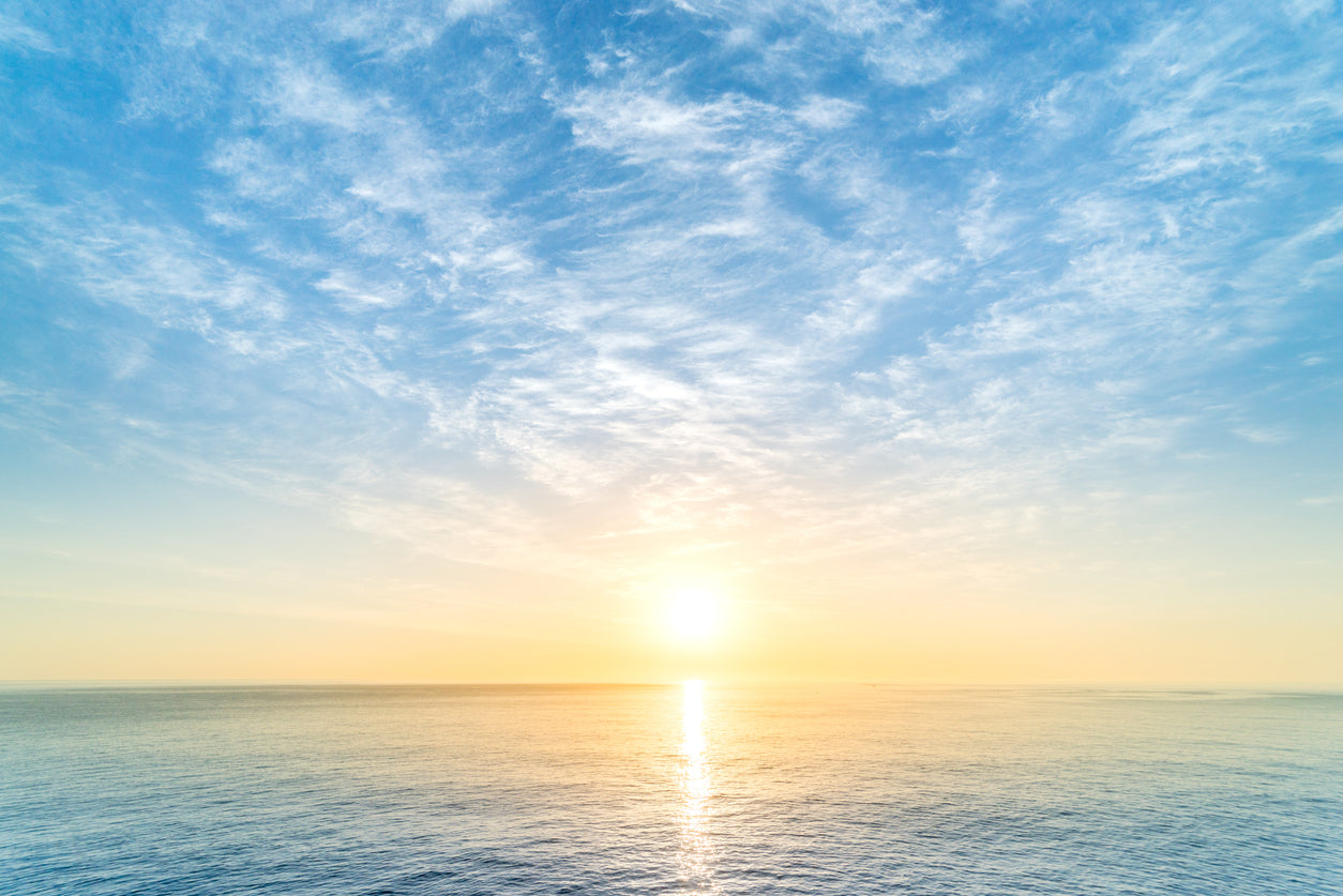 Sea Sunset Scenery Photograph Print 100% Australian Made