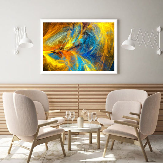 Colorful Abstract Fractal Design Home Decor Premium Quality Poster Print Choose Your Sizes