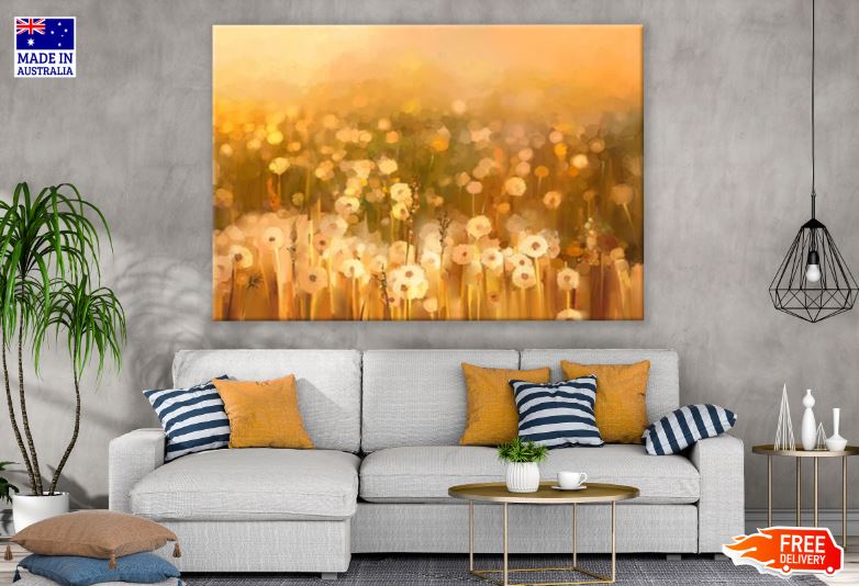 Oil Painting Floral Print 100% Australian Made
