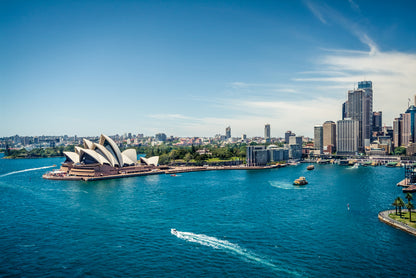 Sydney City & Sea Photograph Print 100% Australian Made