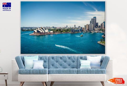 Sydney City & Sea Photograph Print 100% Australian Made