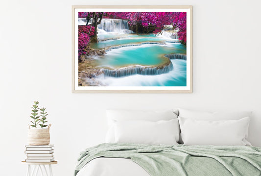 Stunning Waterfall Scenery View Home Decor Premium Quality Poster Print Choose Your Sizes