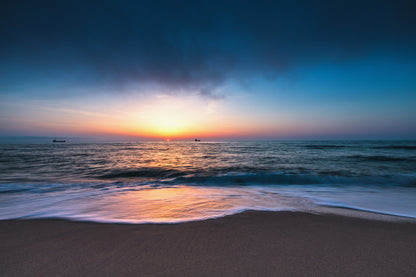 Sea Sunset Scenery Photograph Print 100% Australian Made