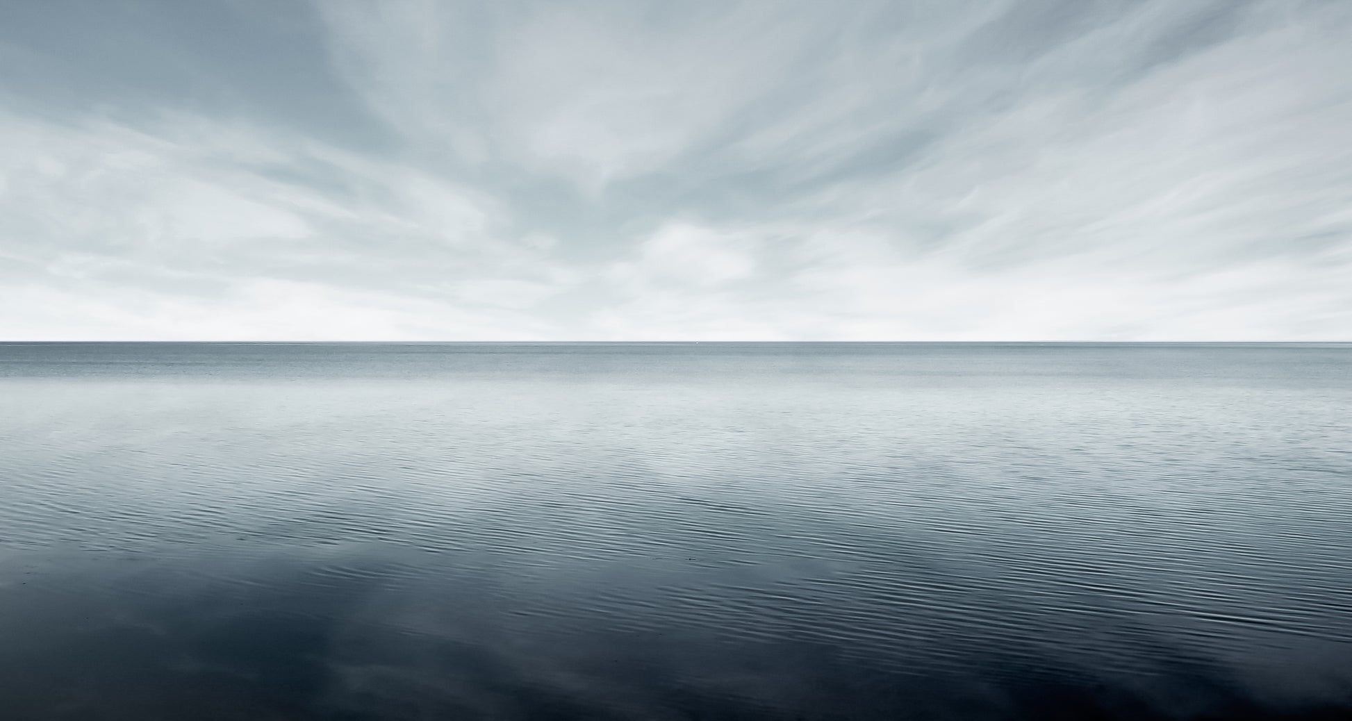 B&W Sea Scenery Photograph Home Decor Premium Quality Poster Print Choose Your Sizes