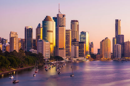 City & Sea Scenery Photograph Print 100% Australian Made