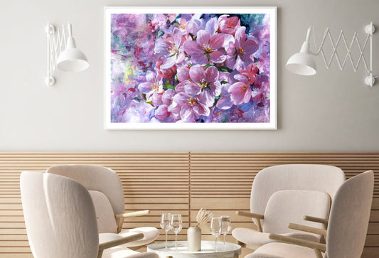 Colorful Flowers Oil Painting Home Decor Premium Quality Poster Print Choose Your Sizes