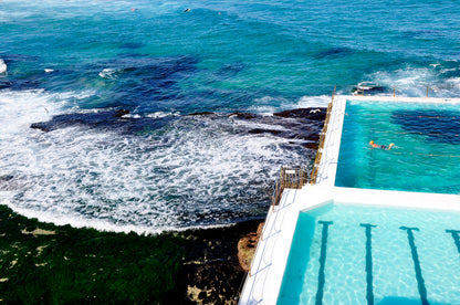 Pool Near Sea Photograph Print 100% Australian Made