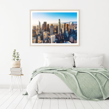 City Buildings Scenery Photograph Home Decor Premium Quality Poster Print Choose Your Sizes