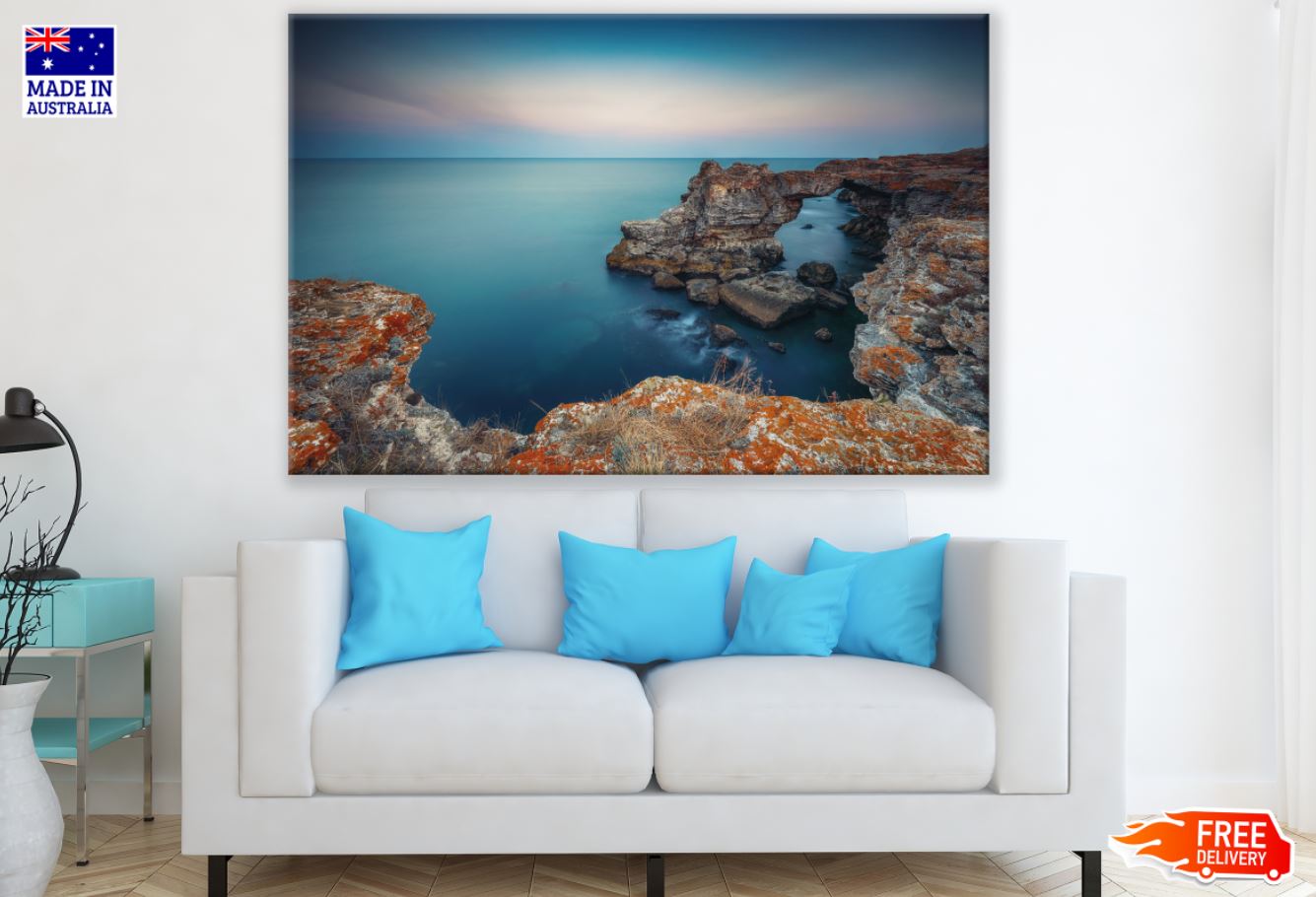 Sea & Cliff Scenery Photograph Print 100% Australian Made