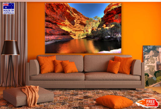 River in Mountains Photograph Print 100% Australian Made