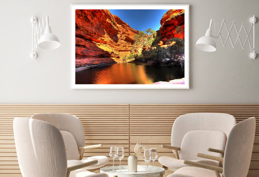 River in Mountains Photograph Home Decor Premium Quality Poster Print Choose Your Sizes
